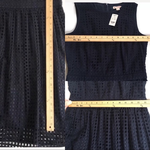 BROOKS BROS. Navy Blue Sleeveless Dress SZ. 4 - Picture 6 of 7